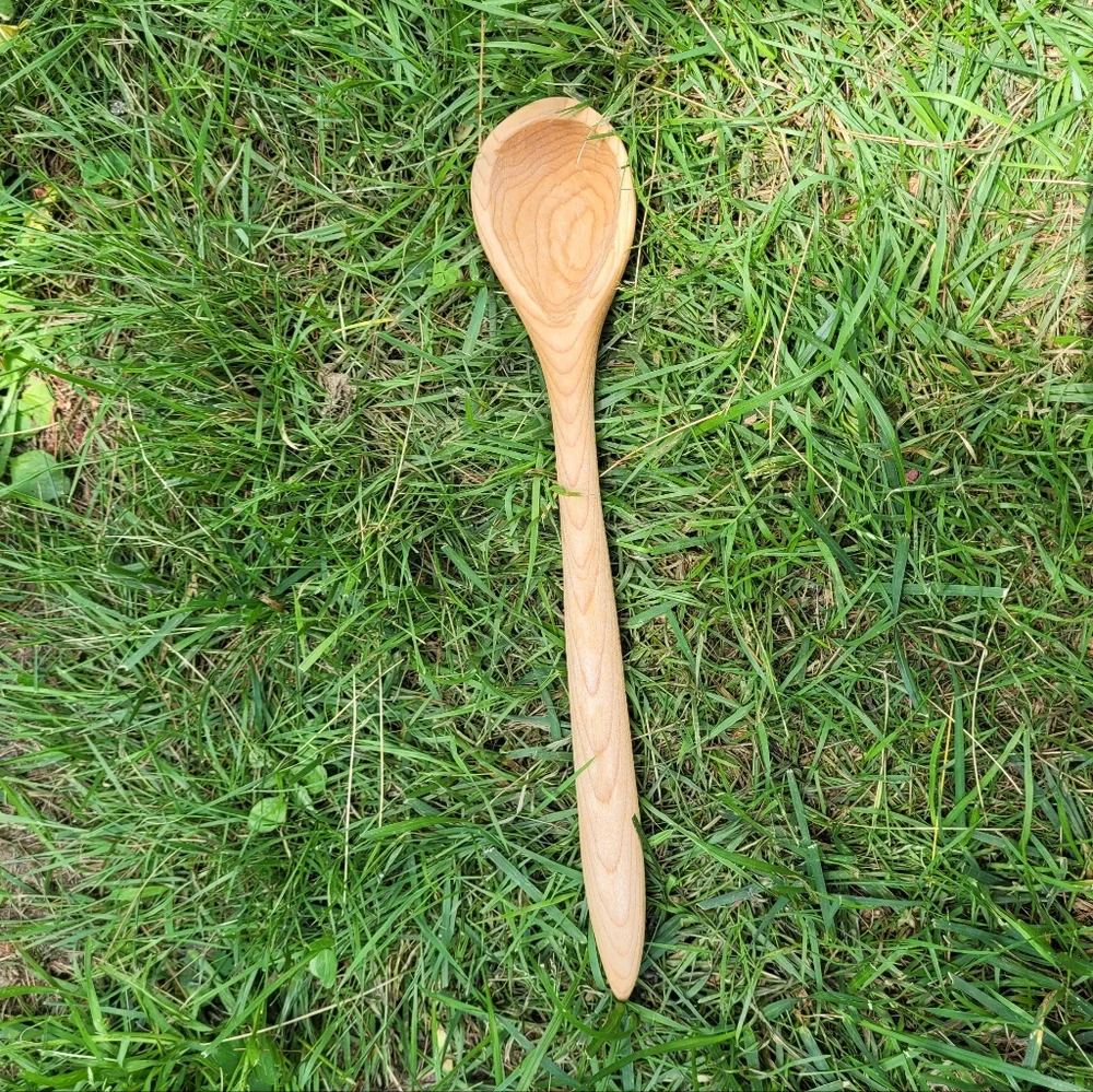 Hand Crafted Hardwood Maple Cooking Spoon